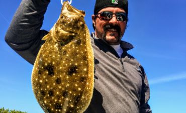 flounder caught while fishing bay to bay charters anna maria island